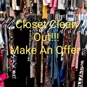 ALL ITEMS MUST GO!!!!